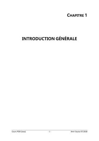 1
CHAPITRE 1
INTRODUCTION GÉNÉRALE
 