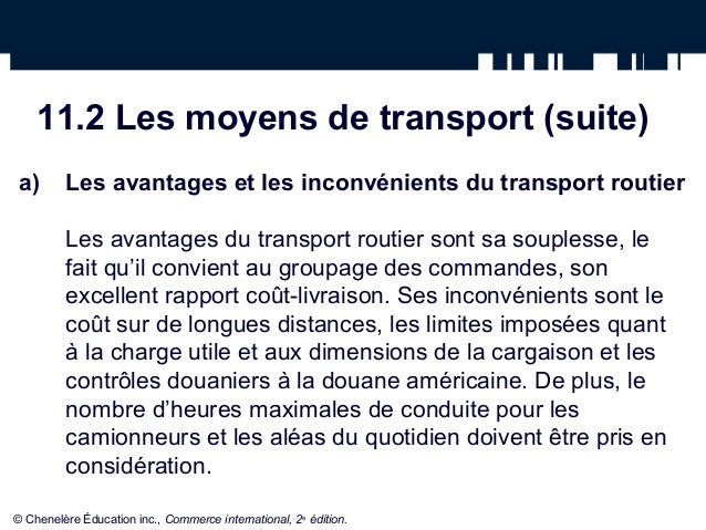 La Logistique Et Le Transport La Logistique Et Le Transport
