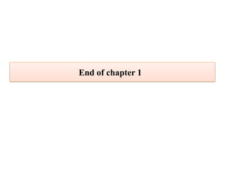 End of chapter 1
 