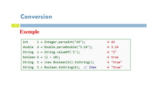 19
Exemple
Conversion
 