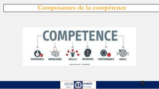 7
Composantes de la compétence
 