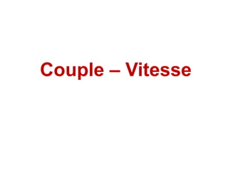 Couple – Vitesse
 