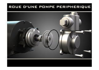 ROUE D’UNE POMPE PERIPHERIQUE
ROUE D’UNE POMPE PERIPHERIQUE
 