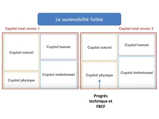 Progrès
technique et
FBCF
 