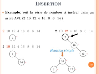 DÉFINITION & TERMINOLOGIES
Définition récursive
Cas particulier: NIL est un arbre vide, contenant zéro nœud
Racine
Racine de T1
Cas général: SI n est un
nœud et si T1, T2, ...Tm sont
des arbres, ALORS on peut
17
T1
T’1
Racine de T’1
construire un nouvel arbre en
connectant T1, T2, ...Tm
comme des fils à n.
Chaque Ti est définit de la
même manière (récursivement).
T1, T2, ...Tm sont alors des
sous- arbres de n.
 