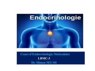 Cours d’Endocrinologie Moléculaire
LBMC-3
Dr. Slimen SELMI
 