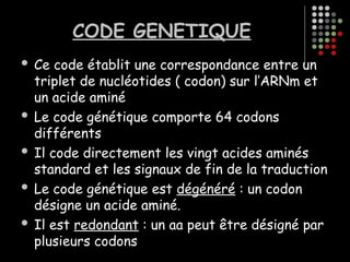 CHAPITRE II FONCTIONNEMENT DE LA CELLULE.ppt