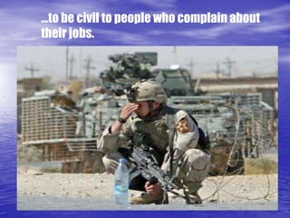 …to be silent when people pray to God for a new car.