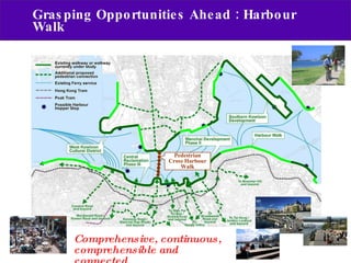 Grasping Opportunities Ahead : Harbour Walk Comprehensive, continuous, comprehensible and connected Pedestrian Cross Harbo...