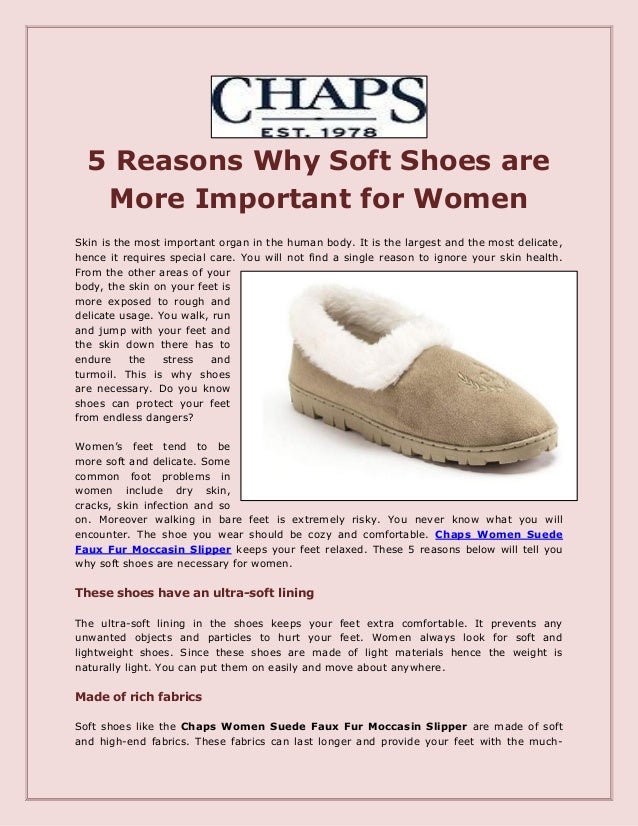 chaps moccasin slippers