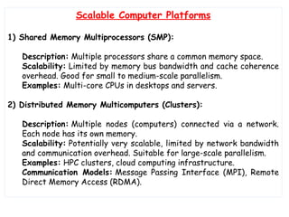 Memory Platforms Scalable Computer Platforms and Models in Advanced Computer ...