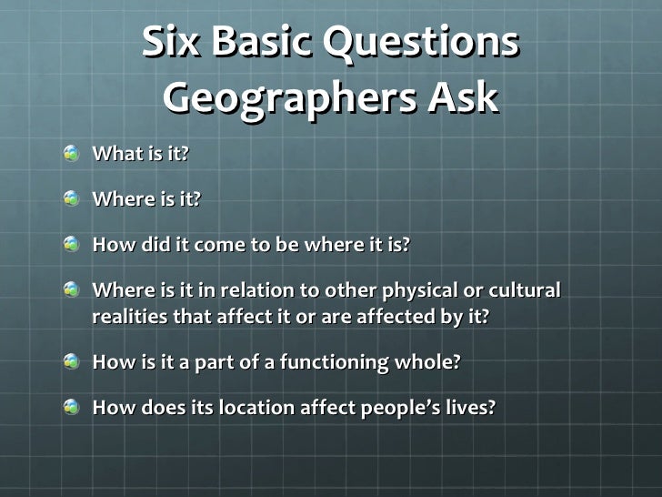 Chapt01 Lecture Getis 12e