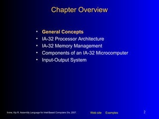 Chapt 02 ia-32 processer architecture | PPT