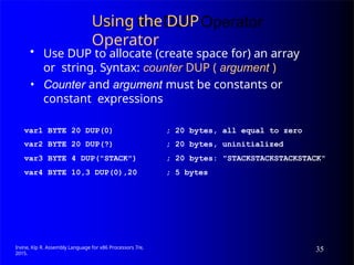 Comprehensive Guide to Assembly Language Fundamentals for x86 ...