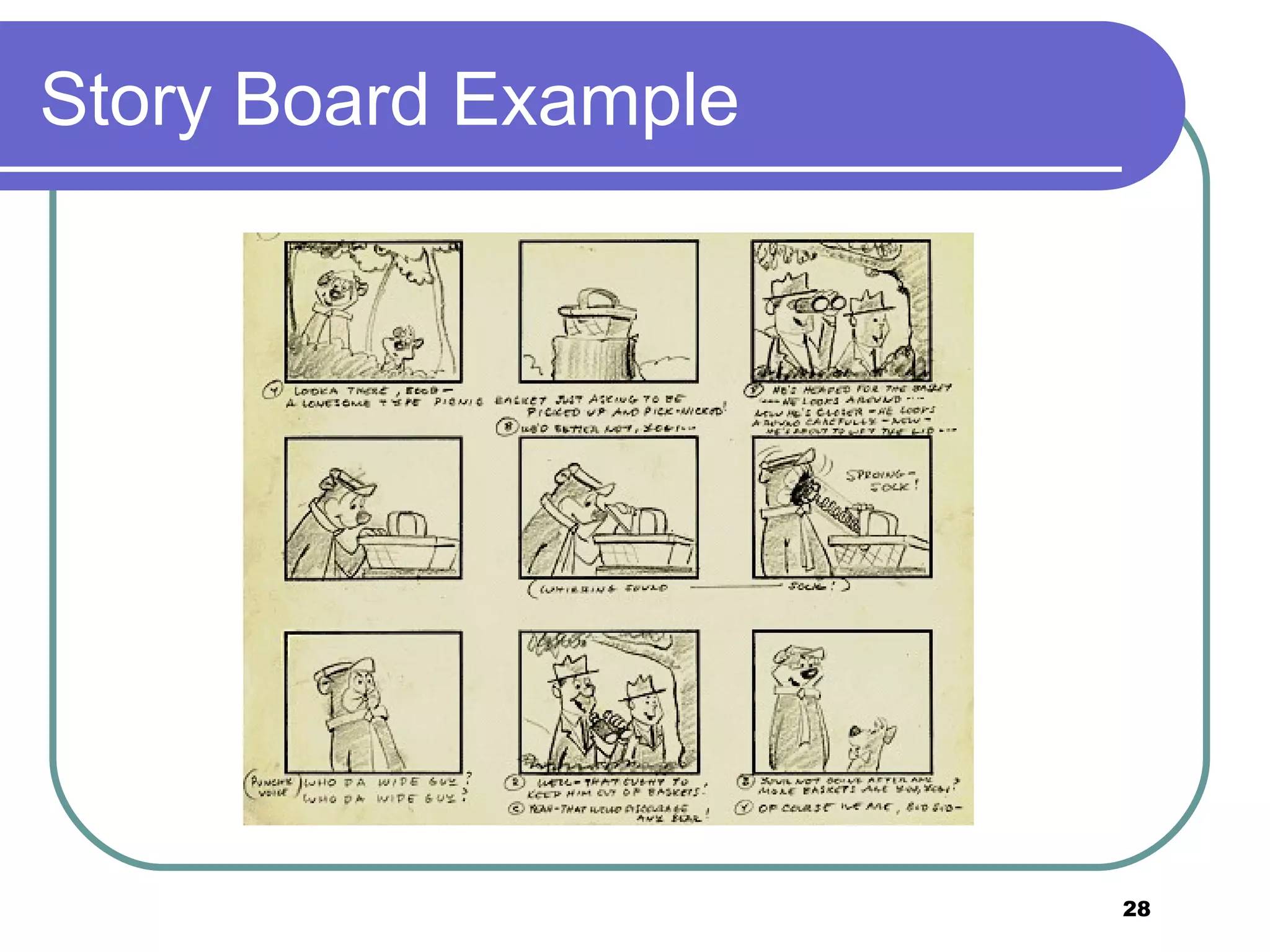 Story Board Example 