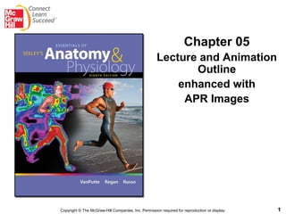 Chapter 05
                                                     Lecture and Animation
                                                            Outline
                                                         enhanced with
                                                          APR Images




Copyright © The McGraw-Hill Companies, Inc. Permission required for reproduction or display.   1
 