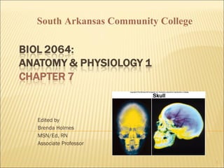 Edited by  Brenda Holmes MSN/Ed, RN Associate Professor South Arkansas Community College 