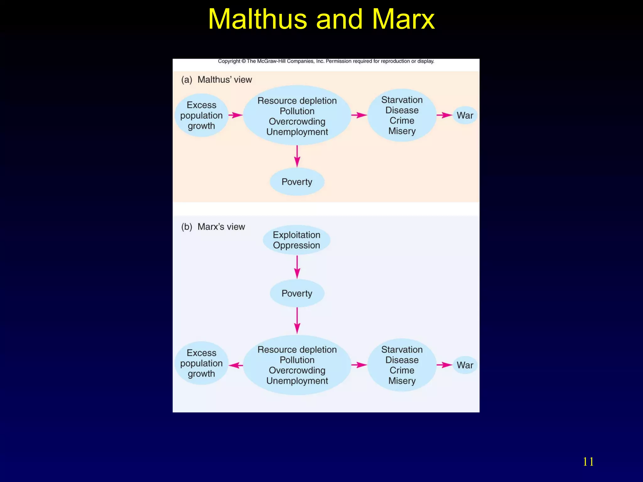 Malthus and Marx 