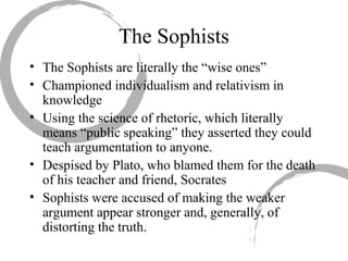 Philosophy 100: Roots of Wisdom: Chapter 1 | PPT
