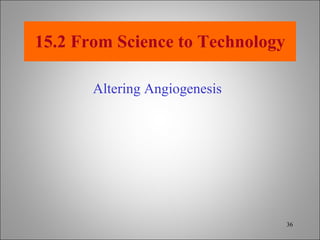 15.2 From Science to Technology Altering Angiogenesis 