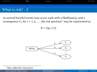 Risk Assessment -Uncertainty and Sensitivity | PDF