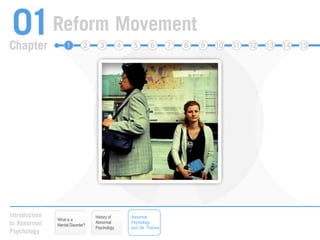 History of Abnormal PsychologyAbnormal Psychology and Life: ThemesWhat is a Mental Disorder?