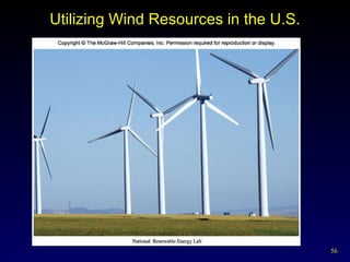 Utilizing Wind Resources in the U.S. 