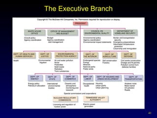 The Executive Branch 