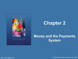 © The McGraw-Hill Companies, Inc., 2008McGraw-Hill/Irwin
Chapter 2
Money and the Payments
System
 