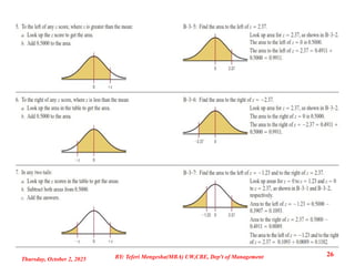 Thursday, October 2, 2025
26
BY: Teferi Mengesha(MBA) UW,CBE, Dep't of Management
 