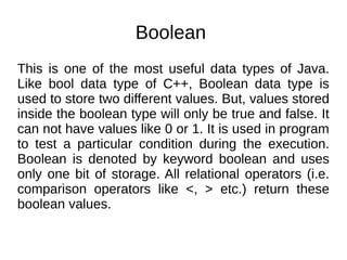Chapter 01 Introduction to Java by Tushar B Kute | PDF