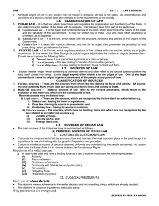 Chapter 01   Sources Of Law