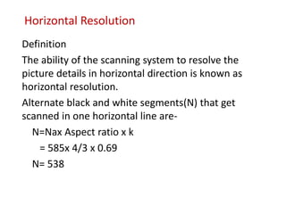 chapter-03.pptx TV transmission Balck and White Color | PPTX
