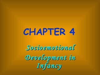 CHAPTER 4   Socioemotional Development in Infancy  