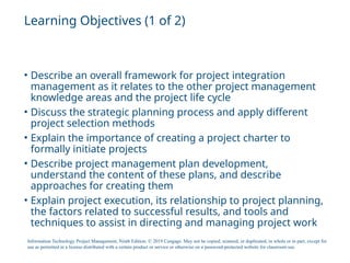 chapter #4 integration management of project | PPTX