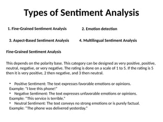 Sentiment Question Text Chapter-04_Text Analysis, Summarization and Extraction | PPTX
