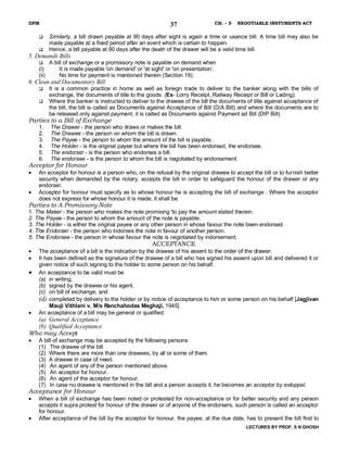 Chapter 05   Negotiable Instruments Act 1881