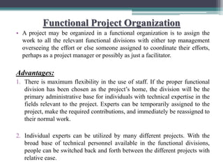 Chapter - 06 Project Organization.pptx