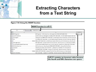 Extracting Charactersfrom a Text String
