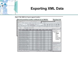Exporting XML Data