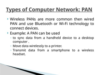 Pans Technology Computer chapter-08 Communication Network.pptx and it's impacts | PPTX