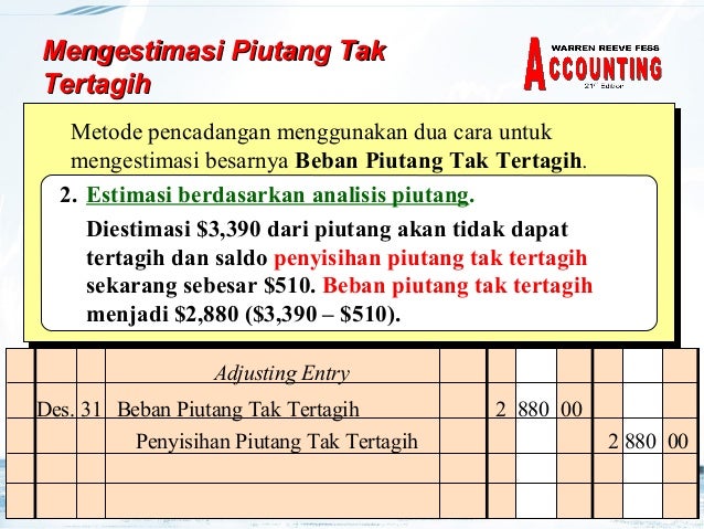 Chapter 08 Piutang Pertemuan Ke 2