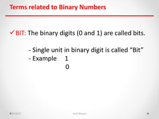 Bit Examples NUMBER SYSTEM | PDF