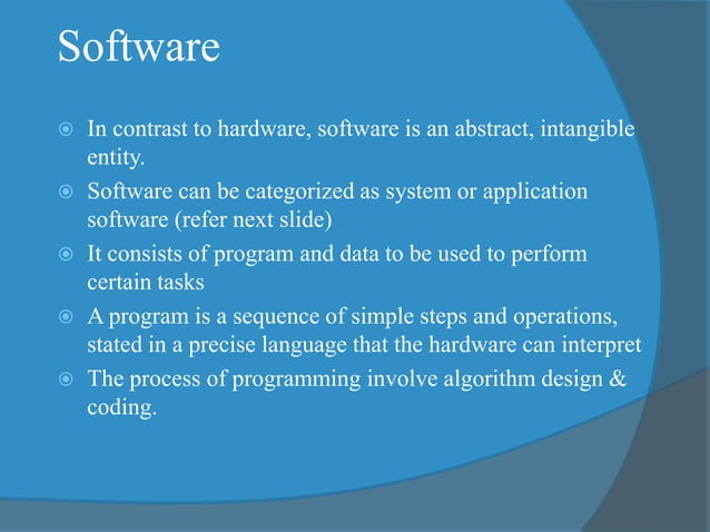 Introduction To Computer and Java | PPT
