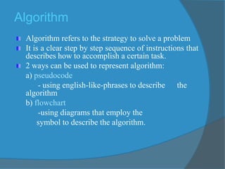 Introduction To Computer and Java | PPT