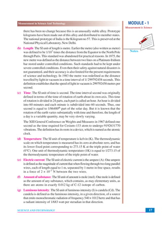 MEASUREMENT IN SCIENCE AND TECHNOLOGY | PDF