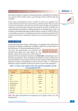 MEASUREMENT IN SCIENCE AND TECHNOLOGY | PDF