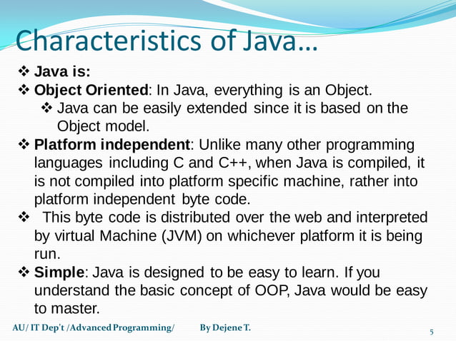 Advanced Java Programming | PDF