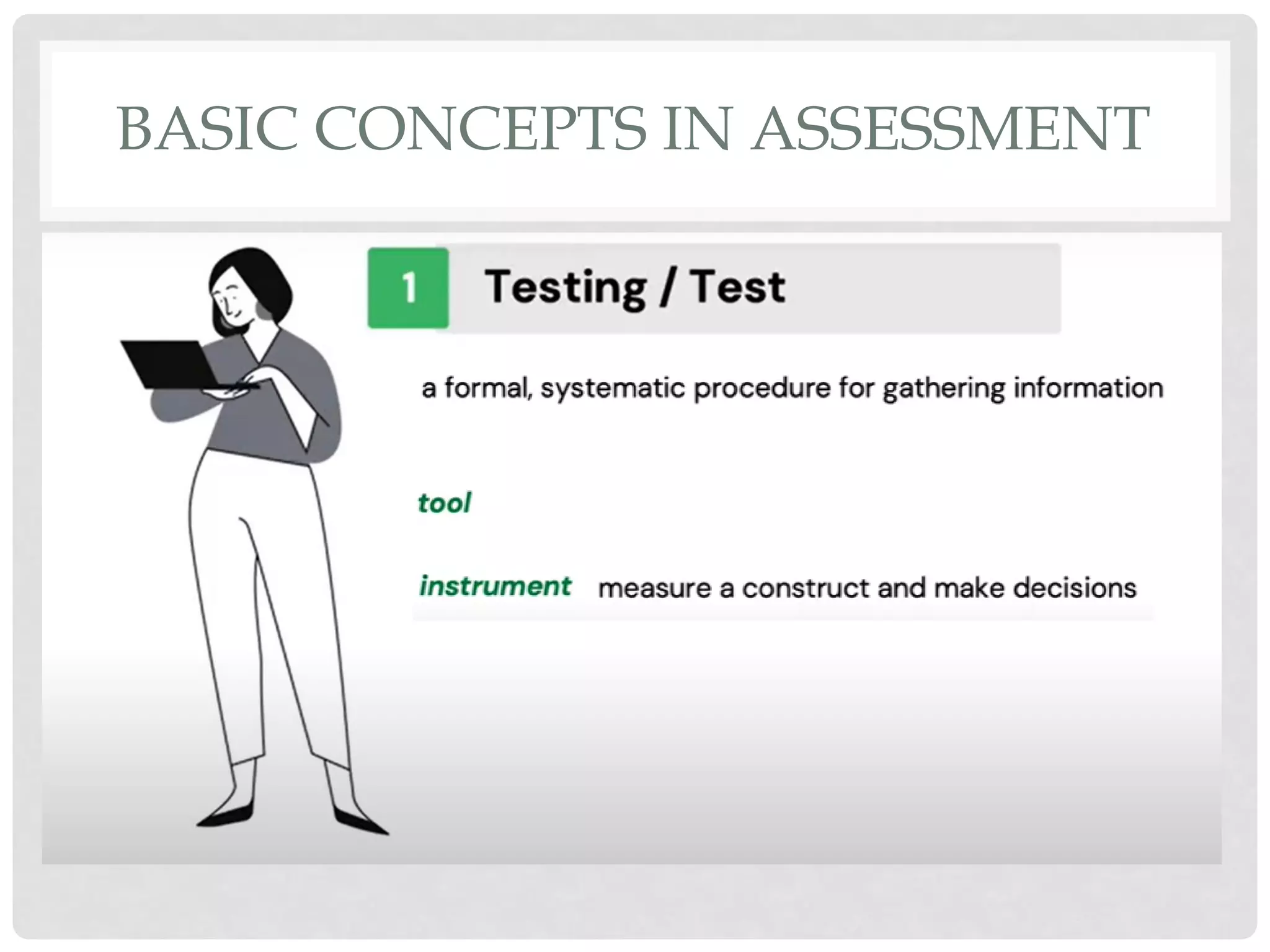 Basic Concepts in Assessment in Learning | PDF