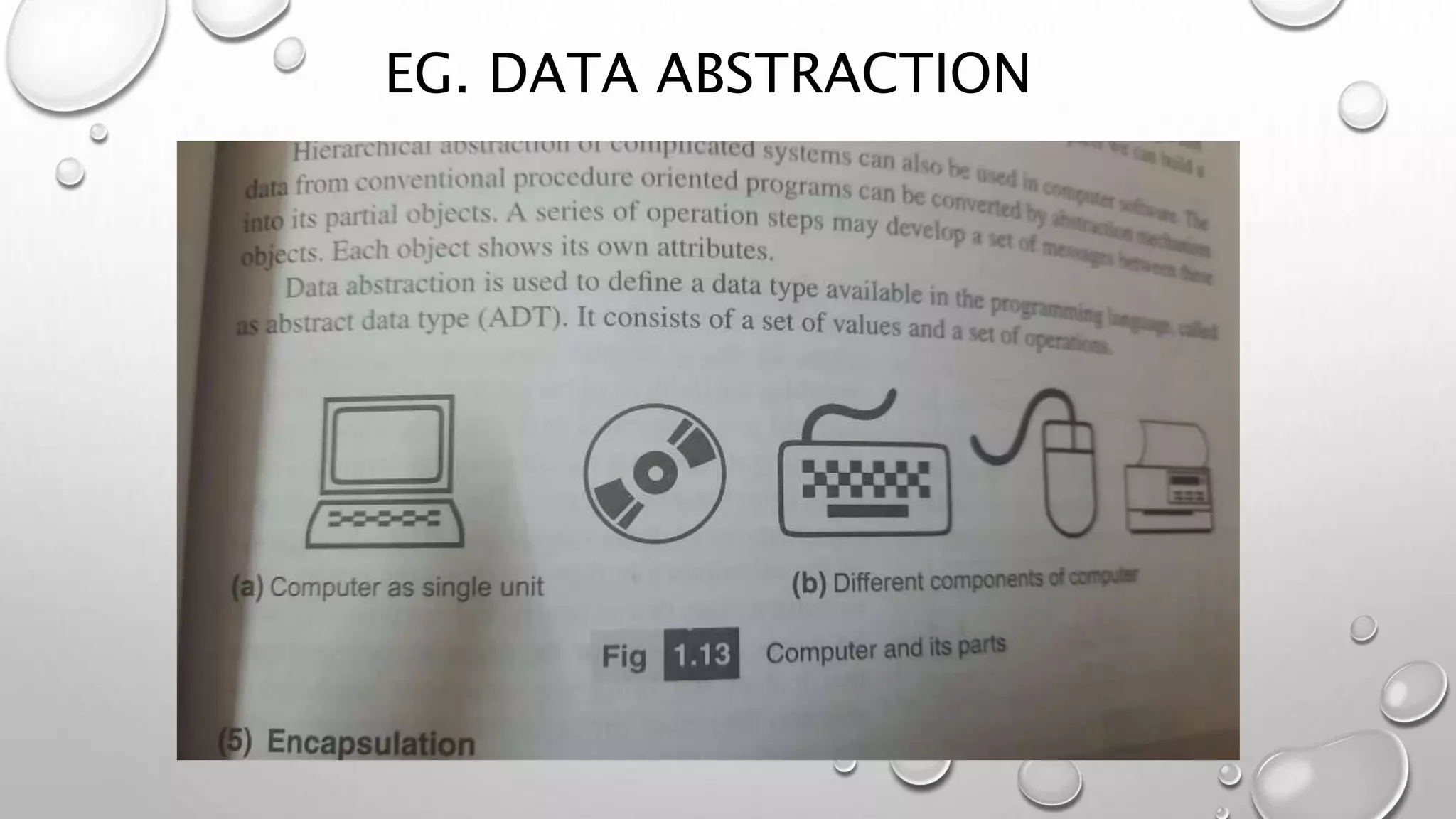 EG. DATA ABSTRACTION
 
